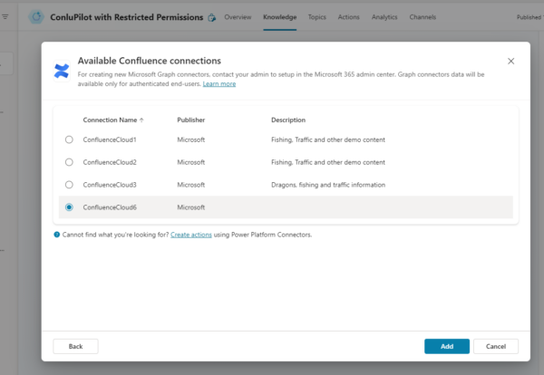Access permissions from Confluence to Copilot Studio bot - Karl-Johan ...